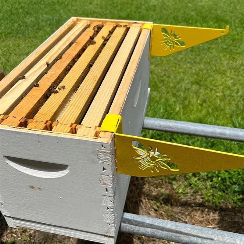 2pcs Beehive Inspection Bracket Beekeeping Tool Hive Frame Holder Beekeeping Industry For Honey Harvesting Beehive Supplies
