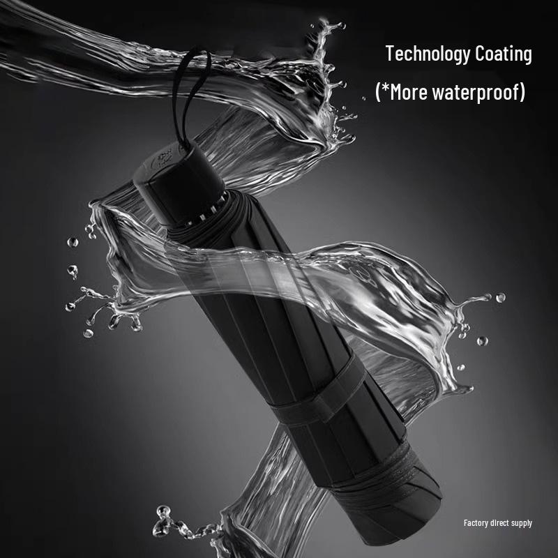100cm Extra Large Folding Umbrella, Sun & Rain Protection for Men & Women