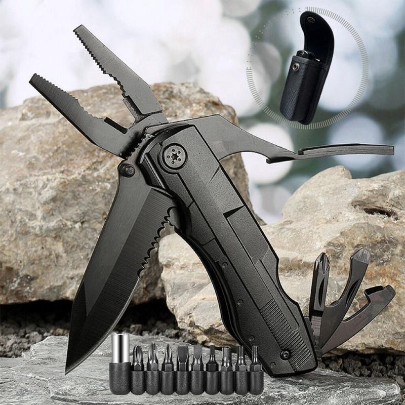Outdoor Camping Multifunctional Tool 20-in-1 Pliers Screwdriver