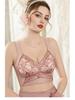 Wireless Lace Shaping Bra for Plus Size Women - Anti-Sagging Support