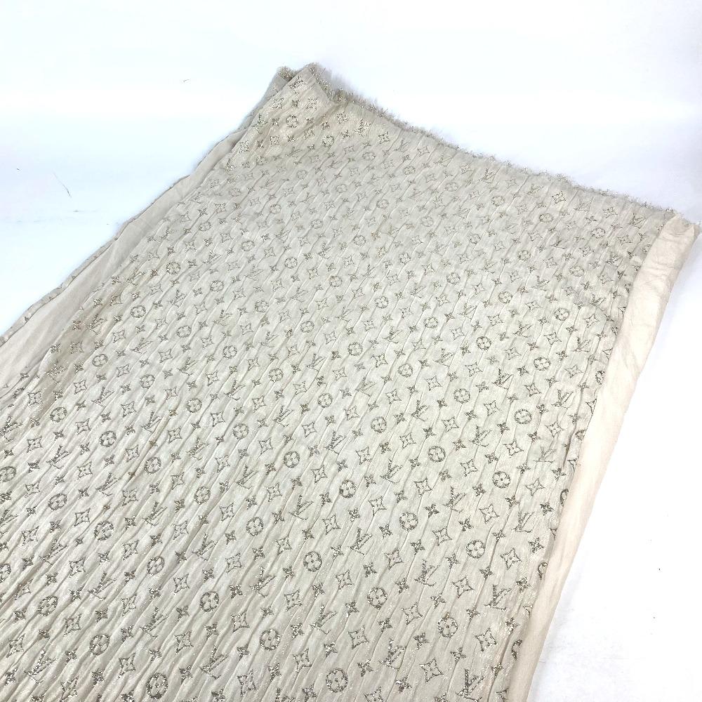 Louis Vuitton M73939 Monogram Logo Glitter Etoile Monogram Scarf Shawl Stole