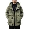 Men's 2026 Mid-Length Hooded Down Jacket - Warm, Windproof Winter Parka