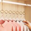 Space Saving Clothes Hanger Stainless Steel Closet Organizer Multifunctional Clothes Drying Rack