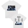 Aitana Cuarto Azul World Tour 2026 Print Tshirt for Men and Women Hiphop Retro Summer Print Cotton Tshirt