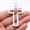 Large Crosses Detailed Religious Charm Antique Bronze Zinc Alloy Jewelry Making Supplies Necklace Making DIY Charms