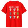 Axolotls Of The World Axolotl Amphibian Animal Lovers TShirt Summer Cotton TShirts For Male Short Sleeve Streetwear Top Tees