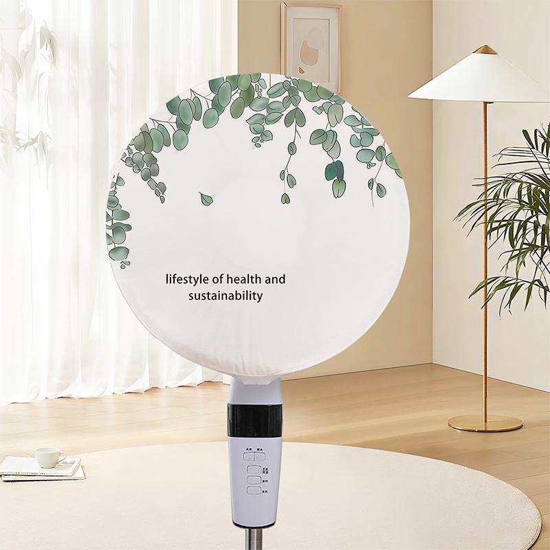 Elastische Vollventilatorabdeckung Cartoon Universelle Staubschutzhülle Für Tisch Standbodenventilator Haushalt Staubschutz Heimdekoration
