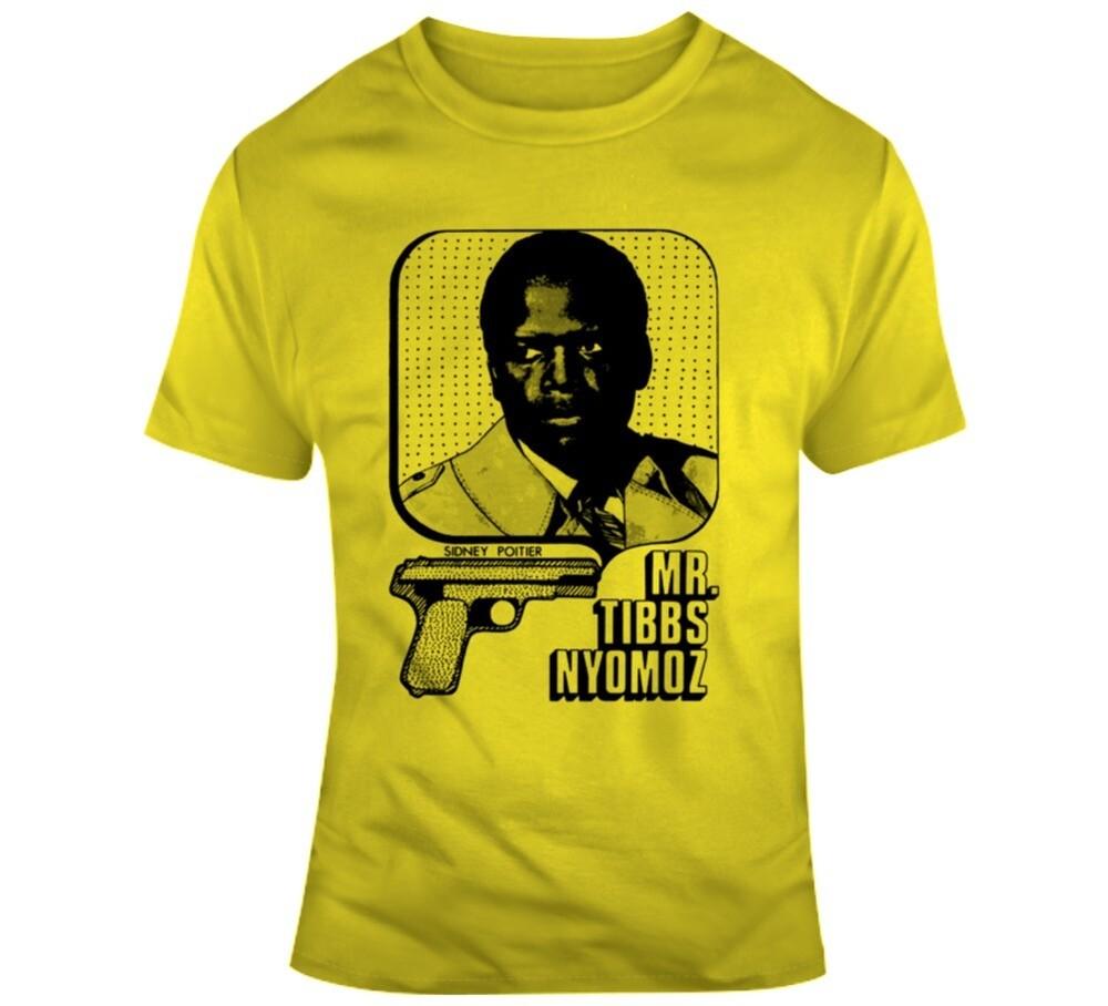 They Call Me Mr. Tibbs Sidney Poitier 70s Hungary Title Movie T Shirt Unisex T-Shirt L