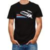 1992 Rally Race Car Anime T-Shirt | Black Crew Neck Long Sleeve T-Shirt for Men, Casual Fit, Slight Stretch Fabric, All-season