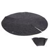 14-Inch Felt Fabric Planter Liner Reusable Round Basket Insert for Hanging Flower Pots Indoor Outdoor Gardening Moisture Control