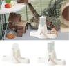 Large Capacity Automatic Feeder with Stand Holder Pet Eating Utensils Hamster Water Dispenser