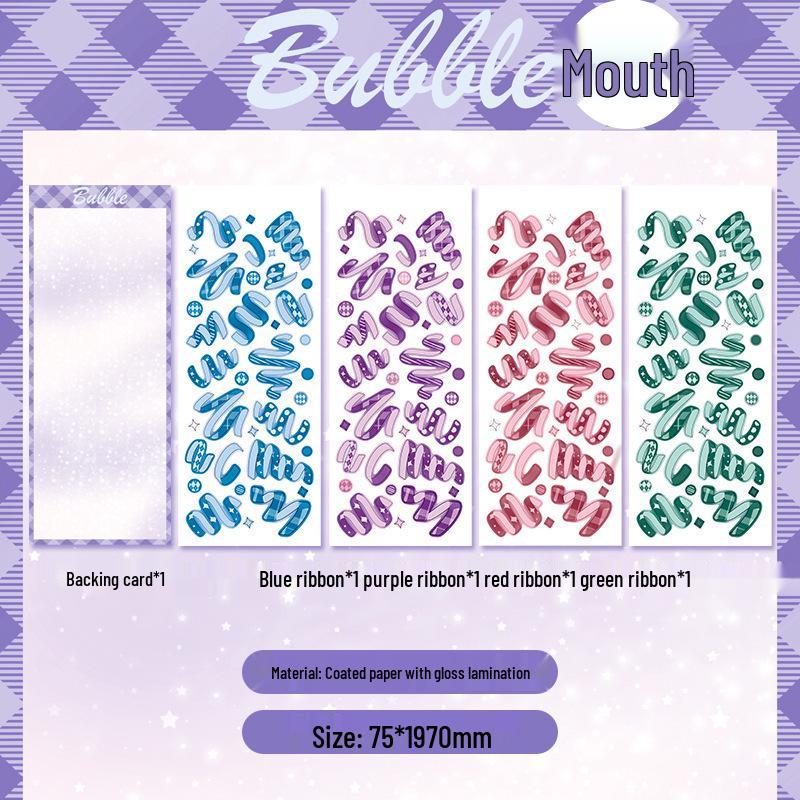 Polka Dot Washi Tape Stickers for Journaling - Small Round Labels