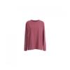 Shop   Women Basic Plain Long Sleeve Round Neck T shirT Wine Dai Wsh 12129