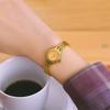 Hight Quality Quartz Watch Womens Small Round Dial Quartz Wristwatches Women Gift Metal Watch Reloj