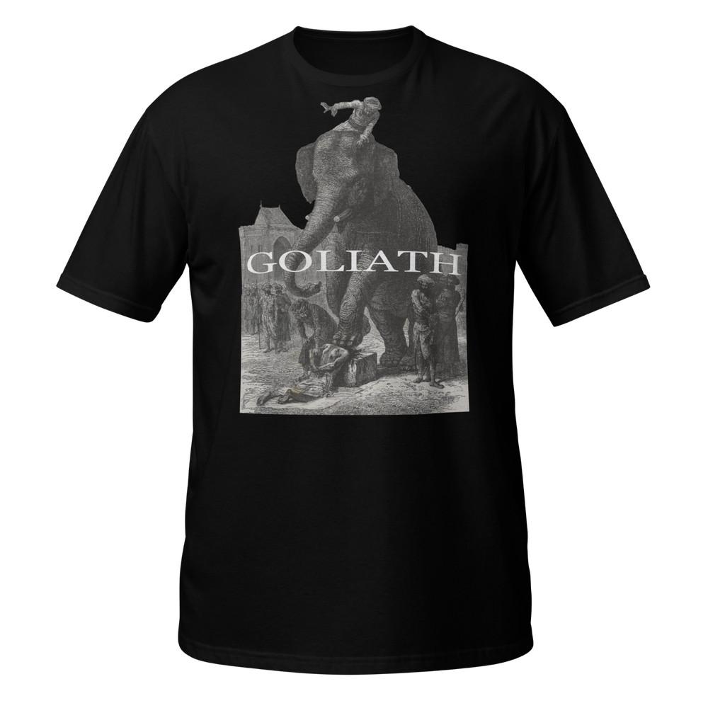 

GOLIATH SODOM ELEPHANT SHIRT CLASSIC ART PRINTED TSHIRT Unisex T-Shirt XL