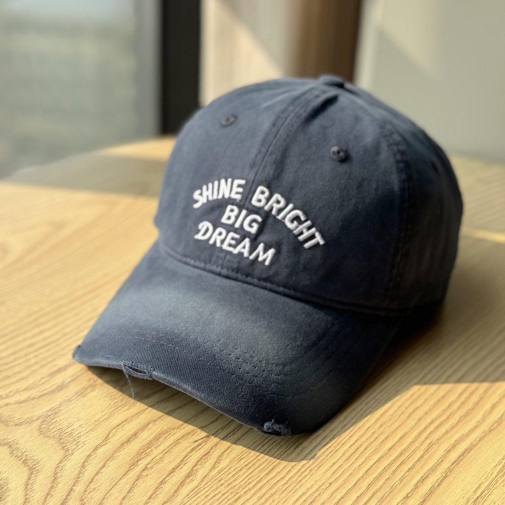 Unisex Adjustable Cotton Baseball Cap With Letter Embroidery For Casual Daily Wear