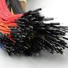 100 Piezas Kit Electrónico DIY Protoboard Cable Dupont Para Arduino 20cm 2.54mm Línea Macho Hembra Cable Puente Dupont Conector 1P