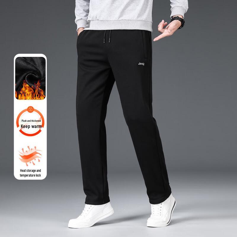 JEEP Men's Autumn/Winter Straight-Leg Casual Sweatpants