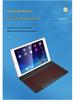 Wireless Bluetooth Keyboard with Colorful Backlight for Mobile Phones and Tablets, Compatible with 7-10 Inch Devices, Luminous Russian Layout