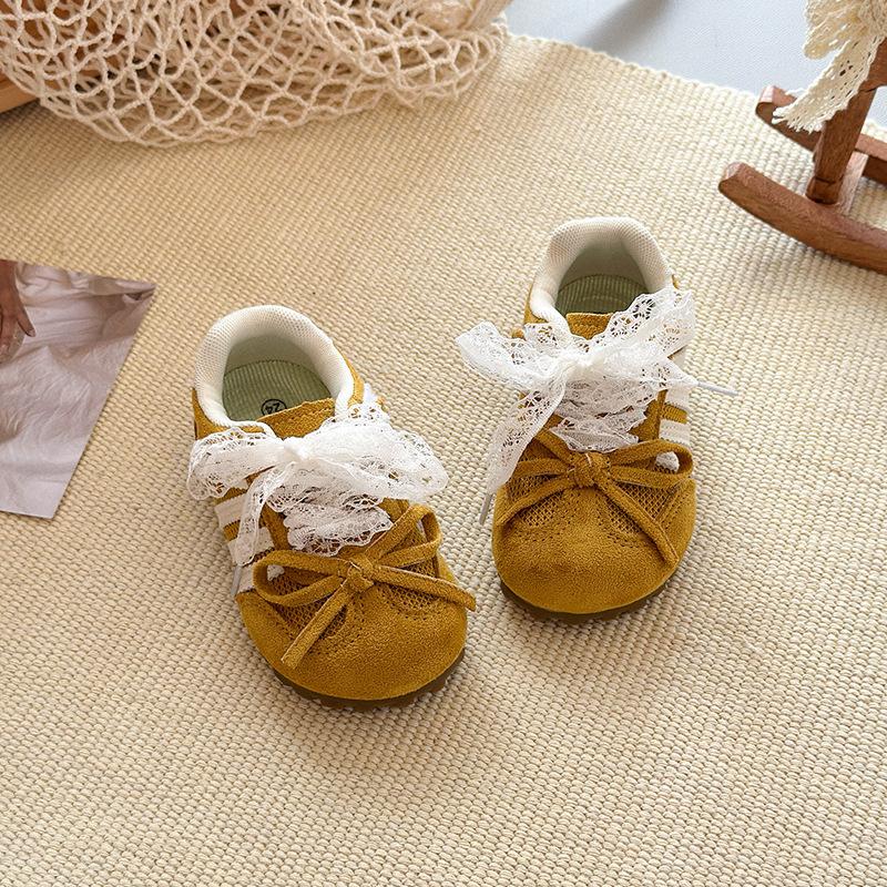 Girls shoes 2025 summer new children's sports net shoes single mesh baby breathable thin girls German training shoes