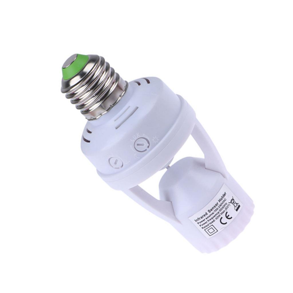 Motions Sensors Lamp Head Base E27 Switches Bulb Holder Socket Adapter Converters Human Induction Body Sensors