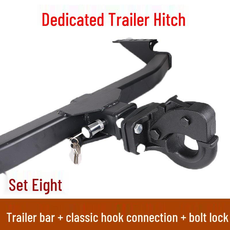 Toyota Fortuner/FJ Cruiser Tow Hook & Bar with Recovery Rack and Rear Trailer Hitch for Yacht