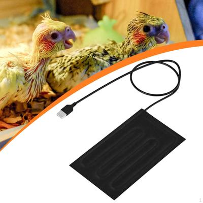 Θερμαινόμενη Επιφάνεια Ερπετών USB Ηλεκτρική Πολυλειτουργική Υπόστρωμα Τεράριου Θερμαινόμενο Μαξιλάρι για Φίδι Πουλί