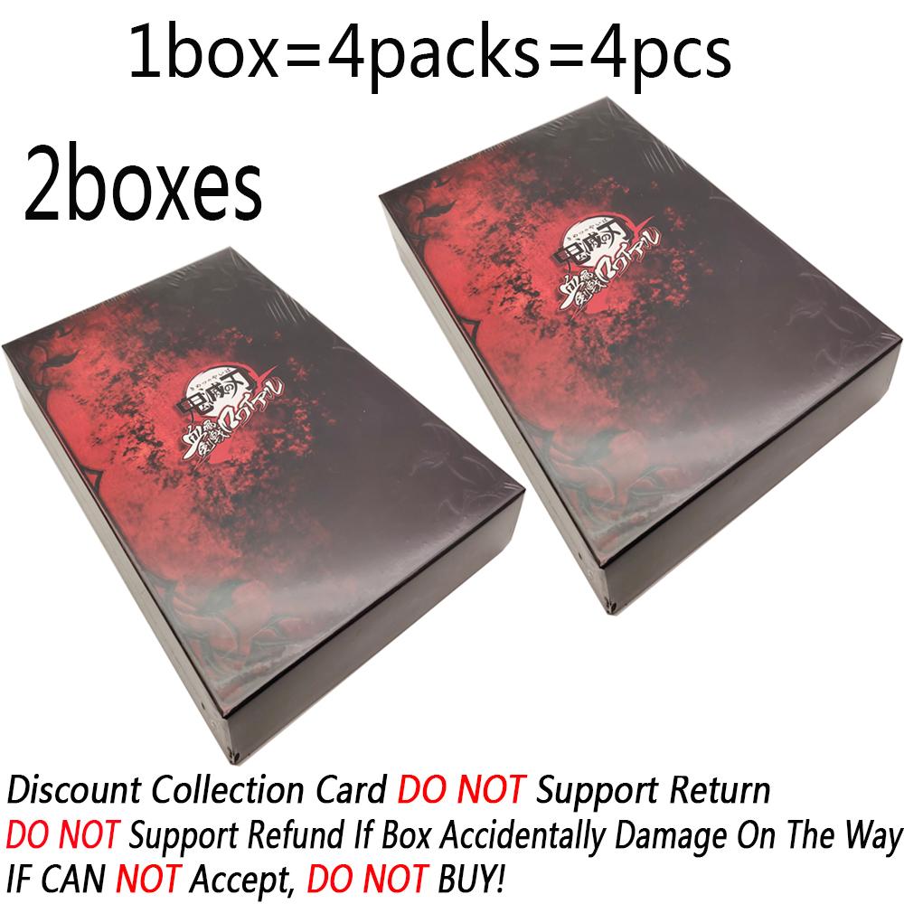 Color Paper Collection Cards Nezuko Tanjirou Anime Character Game Limited Edition Card Children Toys Holiday Gifts
