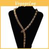 Animal Snake Chain Necklace With Alloy Pendant For Retro Vintage Jewelry Style