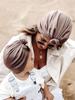 Cute Knot Baby Hat Soft Spring Autumn Kids Girl Boy Bonnet Hat Turban Solid Color Infant Head Wraps Beanie Cap Baby Accessories