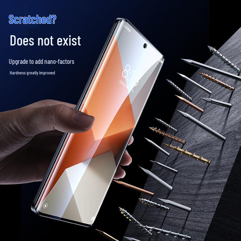 Pcase Full Screen HD Hydrogel Screen Protector for Redmi Note 13 Pro+ (2-Pack)