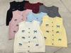 2025 Women's Autumn Academy Style Knit Vest with 3D Bow Patchwork