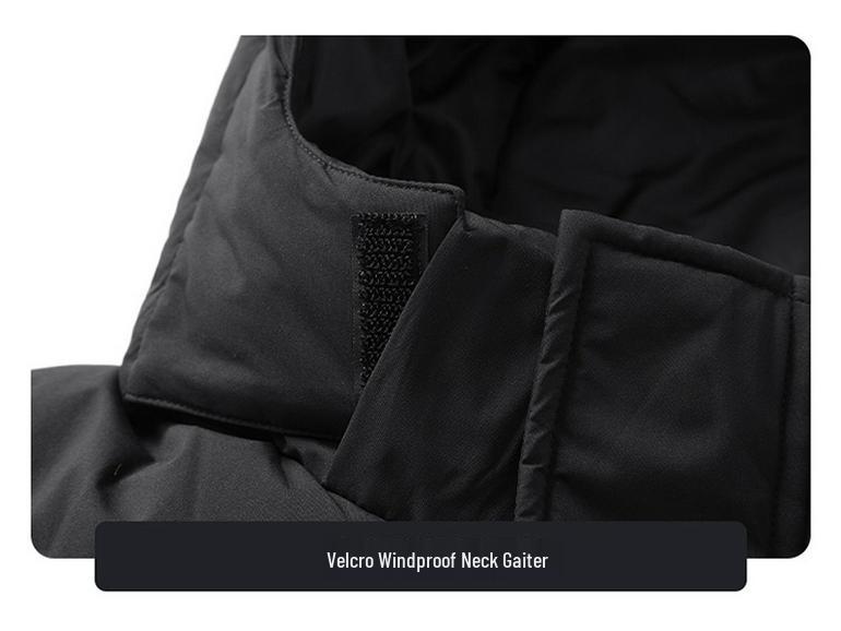 Chinese Team Winter Down Jacket Unisex Long Overcoat for Art Exam and Athlete Training