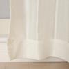 Mirrored Lace Curtains with UV Hard to See Width 100cm x Length Set of 100x208cm Heat-Shielding Thread, 82% Protection, Through, Off-White, 9034,