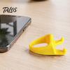 Simple Mobile Holder 3D Printed Phone Holder, Space-saving Stable Stand Portable Lightweight for Desk Cafe Minimalist