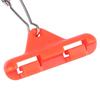 30PCS Orange Red Fishing Rig Booms Double Lock Snaps Sliding Rig Boom Zips Slider Boom  Boat Fishing
