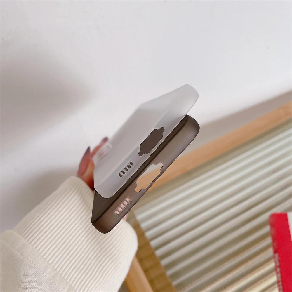 Ultra Thin Matte Translucent Phone Case for Samsung Galaxy S26Ultra S26 Pro S25 Edge S24 S23 A57 A37 A27 A17 A07 A54 Note20Ultra Camera Protect Cover