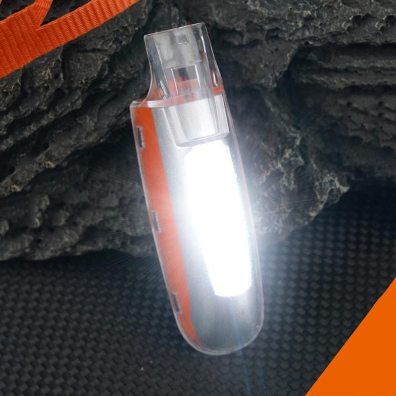 Outdoor Camping Survival Whistle Rescue Whistle With Led Light Charging Mini Flashlight 3-speed Adjustment Emergency Torch