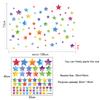 Rainbow Color Dots Star Wall Sticker For Kids Room Children Home Decor Decals Creative Removable Living Room DIY Vinyl Stickers