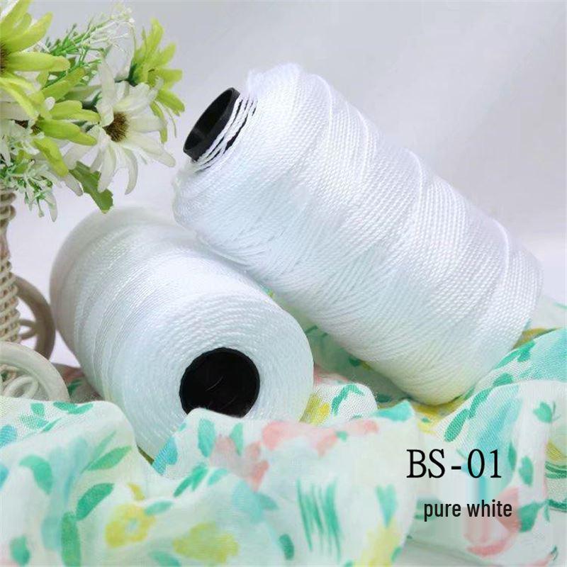 Příze z ledového hedvábí: Třívláknová příze pro ruční pletení a háčkování - Ideální na pantofle, tašky, čepice, návleky na hrnky a podsedáky do auta