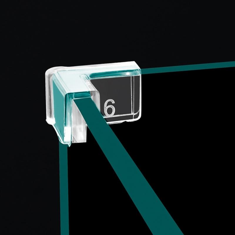 4PCS Fish Tank Aquarium Glass Edges Protector Acrylic Protector Tools for Aquarium Fish Tank Glass Crashproof Tools