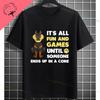 Unisex  Unisex S Funny Vet In Progress Graphic Tshirt 100 Cotton Short Sleeve Casual Humor Style Originality Tshirt Outdoor Wear