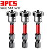 10/1PCS Magnetic Positioning Screwdriver Bits Magnet Collar Hex Shank Drywall Screws Locating Batch Head Power Drilling Tools