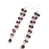 Les Trésors De Lily [M1895] - Boucles Créateur 'Sissi' violet