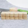 12Pcs 1/12 Doll House Wooden Roof Tiles DIY Miniature Room Painting Accessory