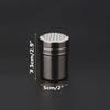 Spice Sugar Salt Durable Material Pepper Herb Shaker Jar Cook Condiment Seasoning Bottle Tool Cooking Space Gadgets Bbq Accessories Stainless Steel