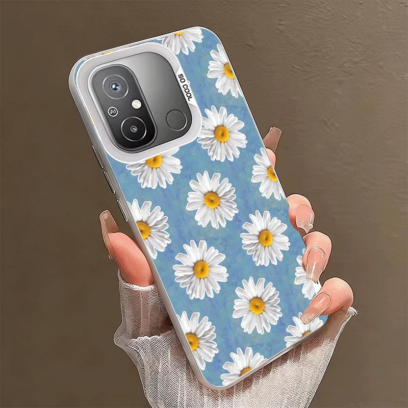 Daisy Flowers Aesthetics Shockproof Phone Case for Xiaomi Poco X7 X6 X5 X3 Pro F7 Ultra M8 Redmi 15C 15 14C 13C 12C 10C 13 12 10