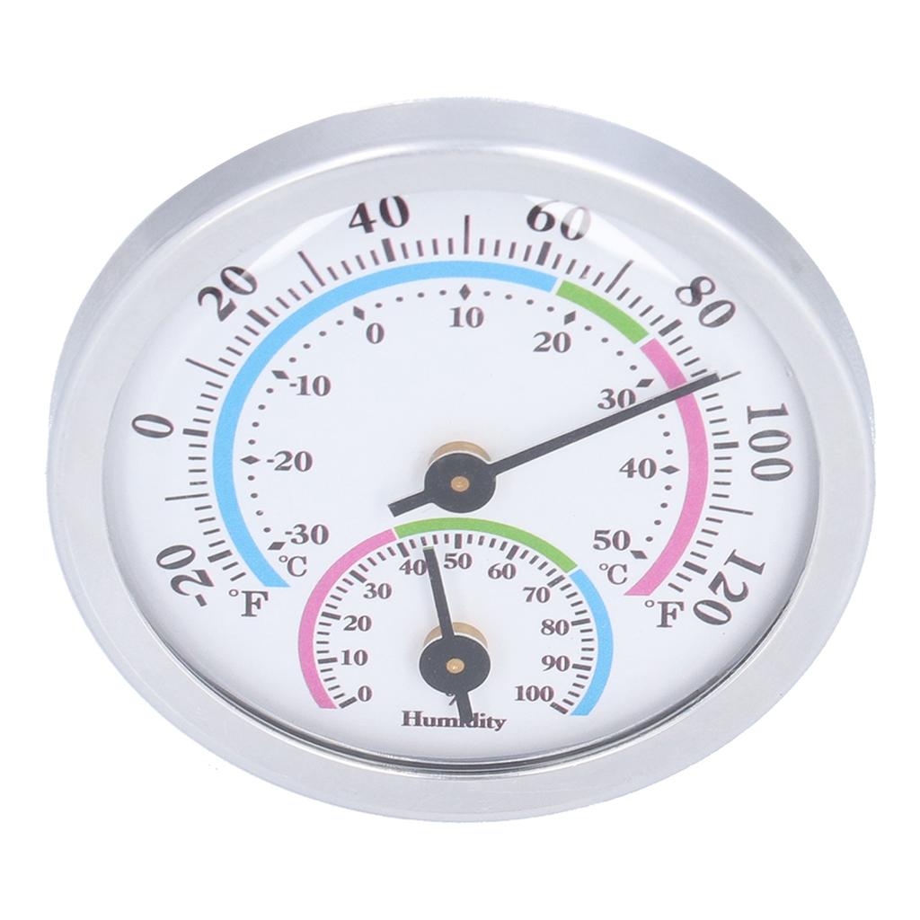 Termometru de interior Mini indicator durabil de uz casnic, fără baterie, monitor de temperatură umiditate pentru casă
