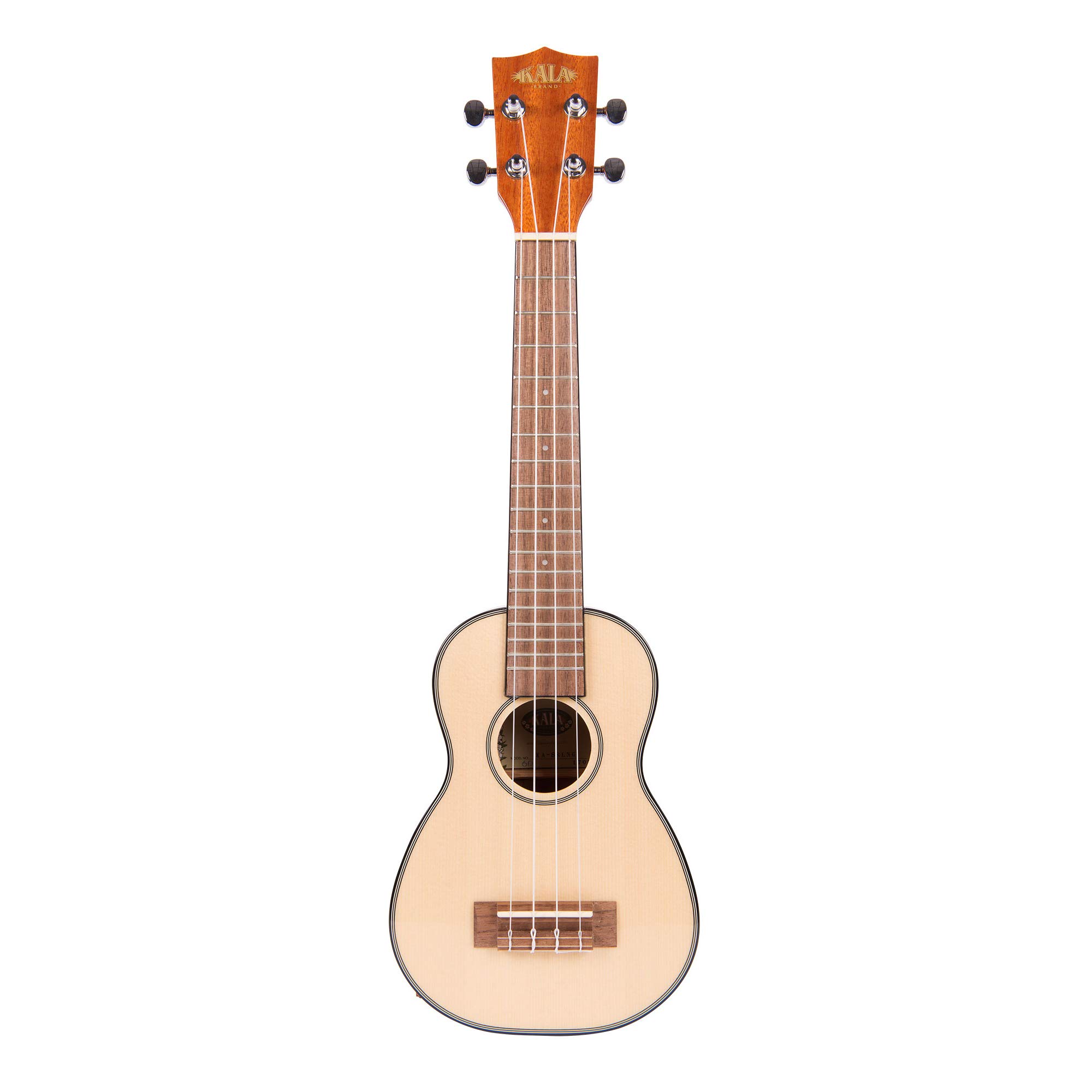 

KALA Ukulele Верхняя дека из цельной ели Серия Mahogany Верхняя дека из цельной ели Сопрано Длинный гриф Характеристики Преемник KASSLNG-WBAG20_06 [модель KA-SSLNG] (случай