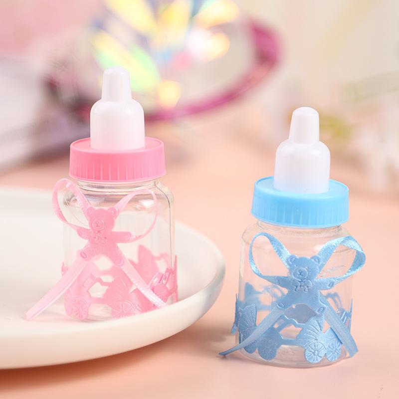 Baby Bottle Candy Shower Favors Box Boy Girl Newborn Birthday Party Decoration